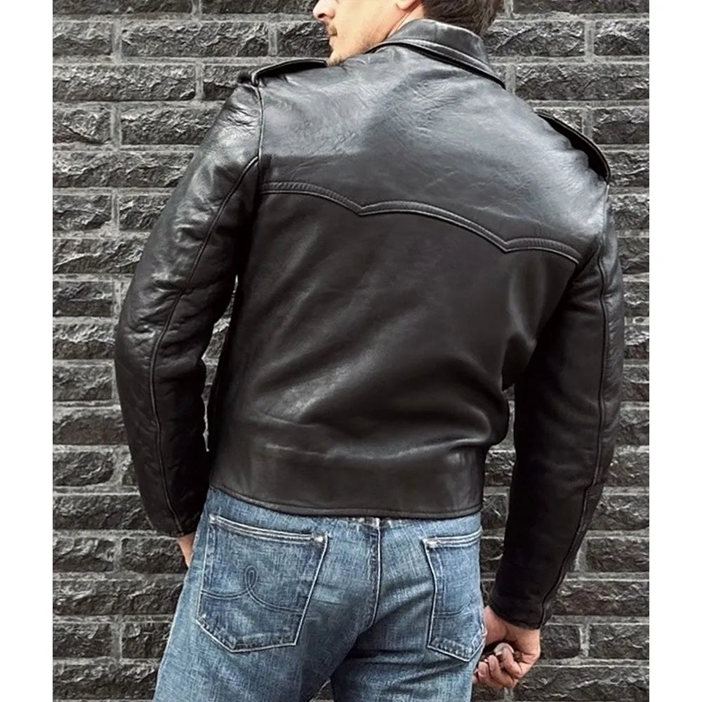 Mascot Biker Leather Jacket