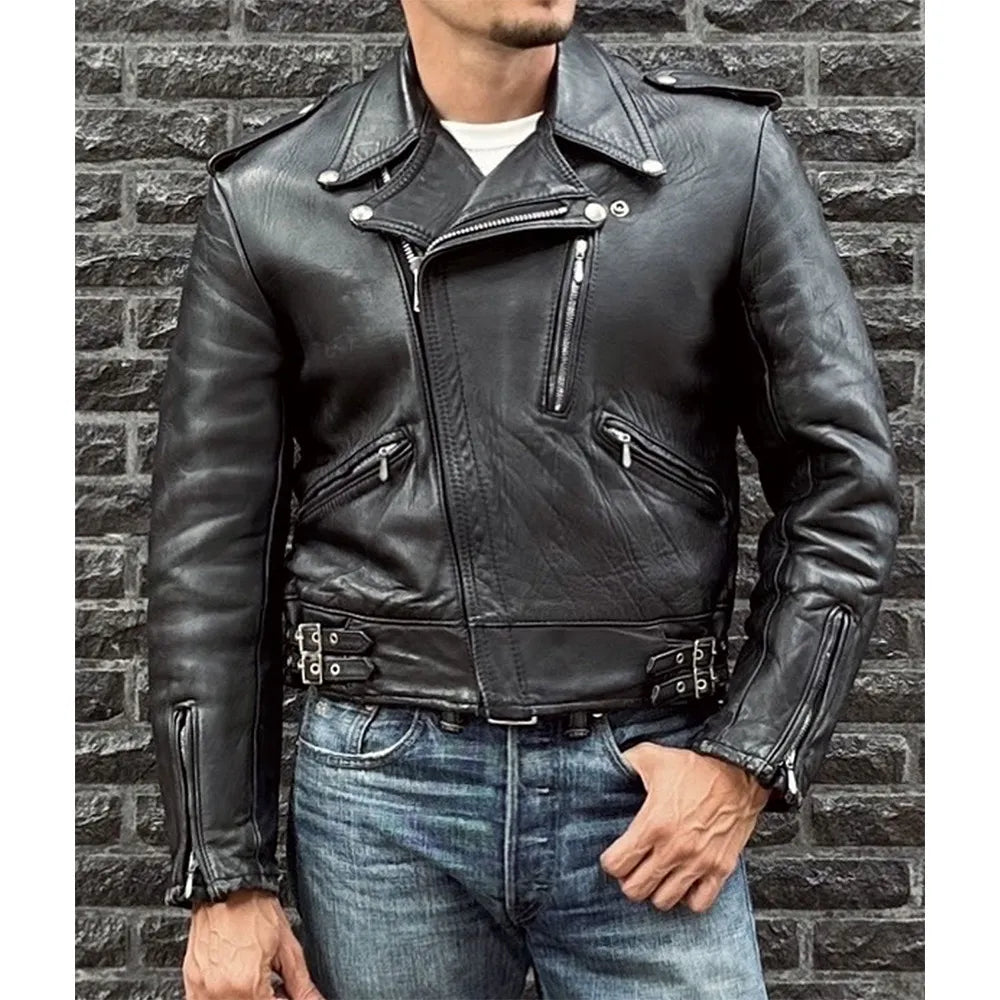 Mascot Biker Leather Jacket