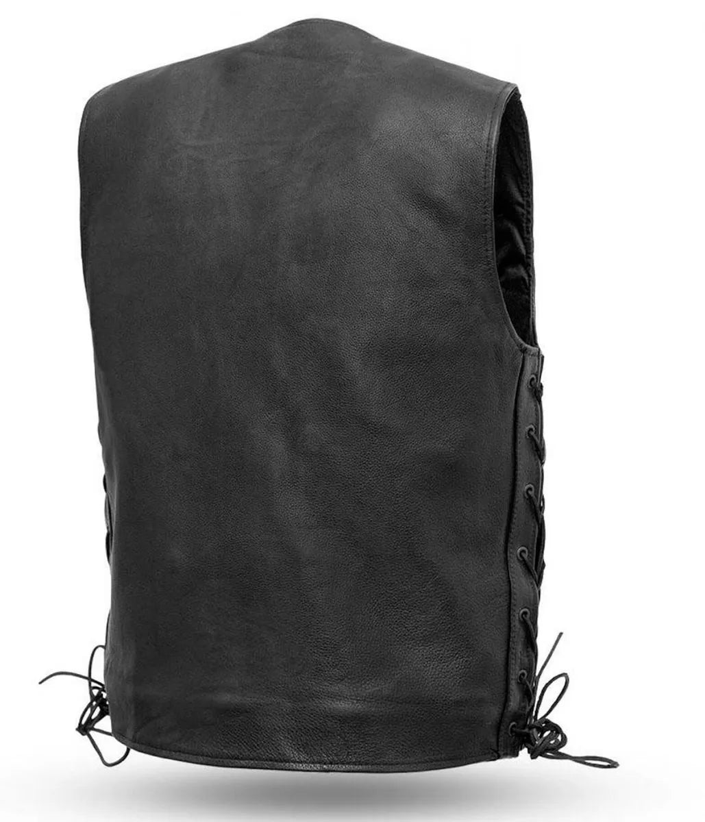 Men Gambler Club Motorcycle Vest