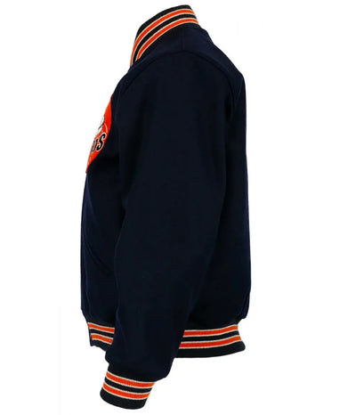 Men 1965 Houston Astros Black Wool Varsity Jacket - MLB