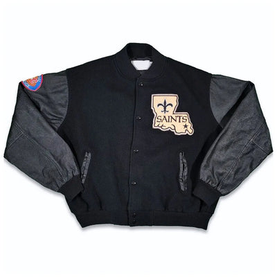 Men 80’s New Orleans Saints Varsity Jacket - NFL